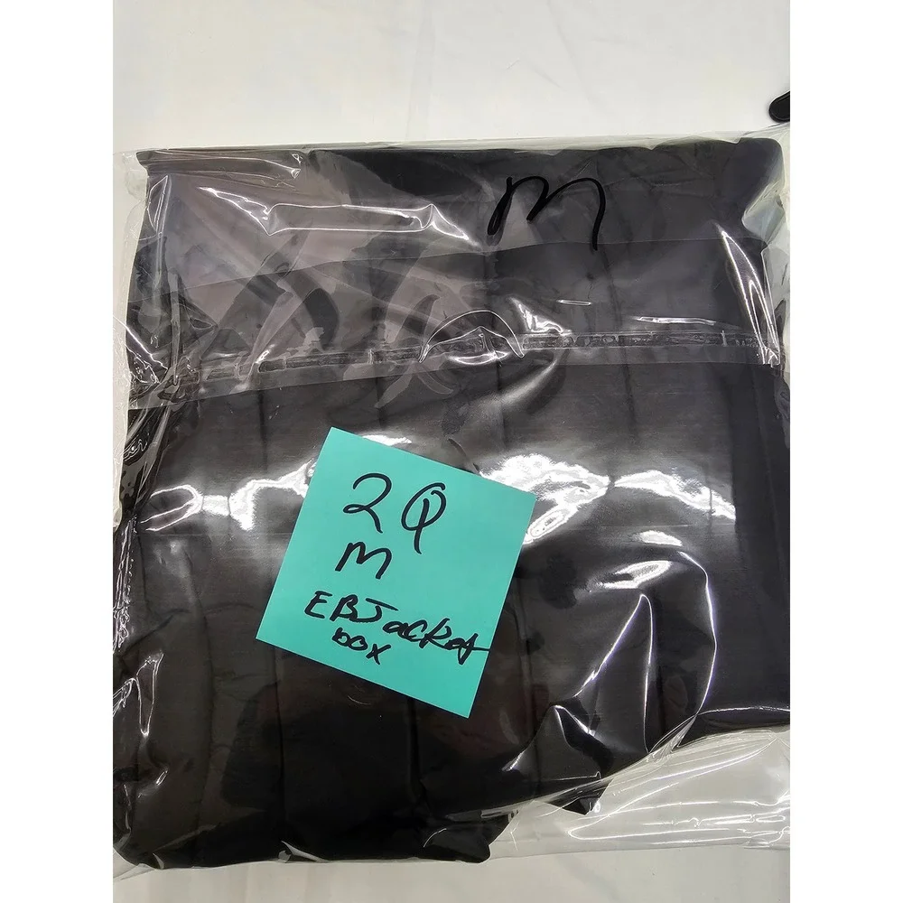 Eddie Bauer Youth Down Packable Jacket Black Kids Size Medium‎ 7/8 E934OW903 NEW